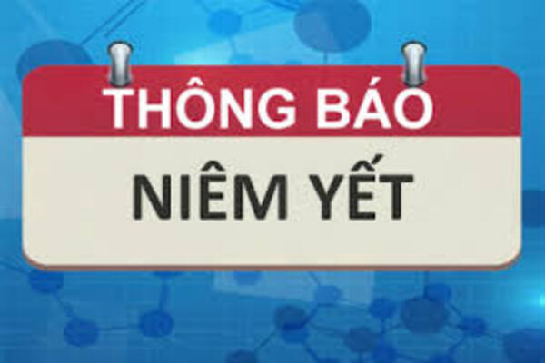 Thông báo niêm yết Đề án sắp xếp tỉnh Quảng Ngãi và Tỉnh Kon Tum; Sắp xếp đơn vị Hành chính cấp xã trên địa bàn tỉnh Quảng Ngãi năm 2025