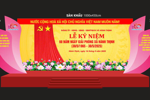 Kỷ niệm 60 năm giải phóng xã Hành Thịnh